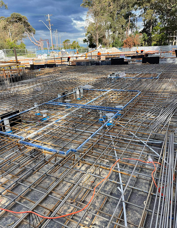 Conventional Steelwork Install